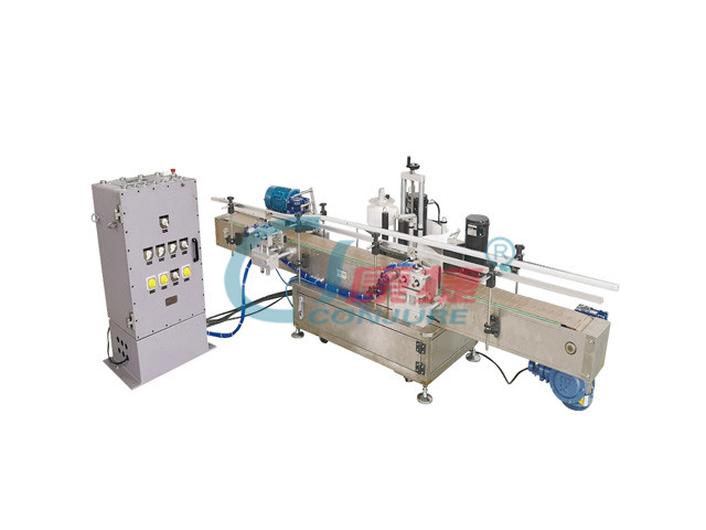 KJ-05CTB 5L圓桶防爆定位貼標機